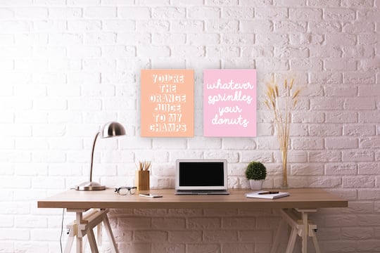 Stupell Industries Whatever Sprinkles Your Donut Wood Wall Plaque